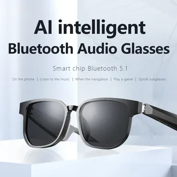 Hiwego AI Audio Bluetooth Earphones Glasses - Anti Blue Light Sunglasses